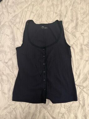 Aerie Button-Front Tank Top Set